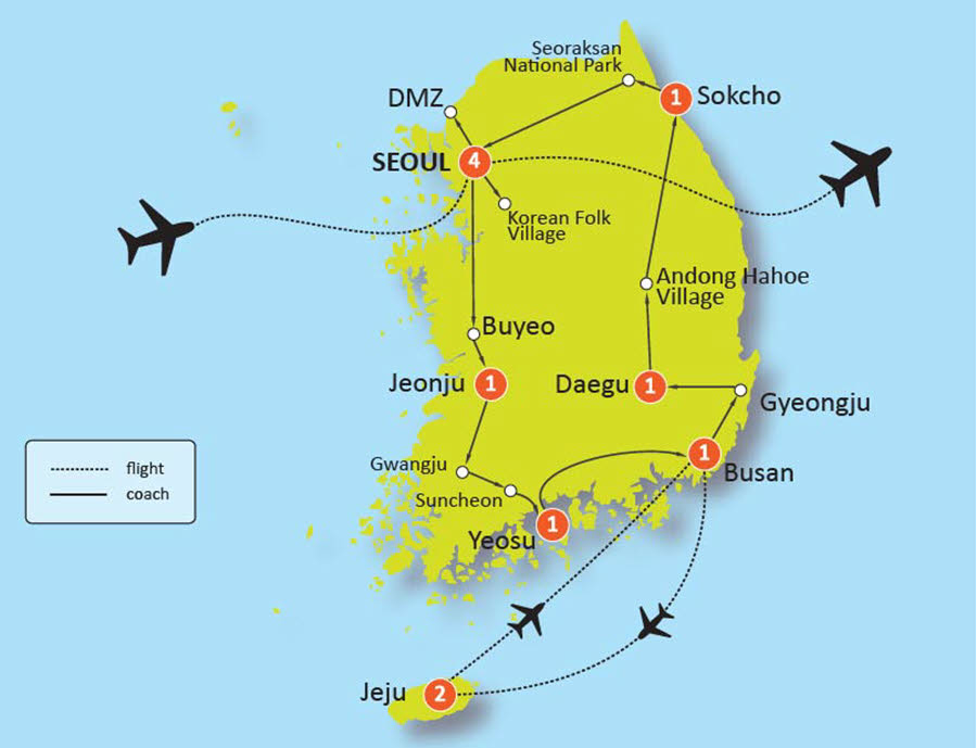 12-DAY KOREA DISCOVERY TOUR