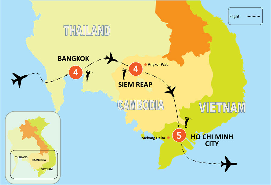Luxury Golf Tour: Trails of Asia