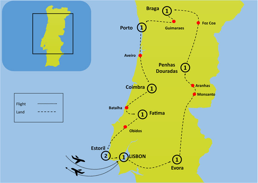 PORTUGAL ULTIMATE LUXURY HERITAGE ESCORTED TOUR