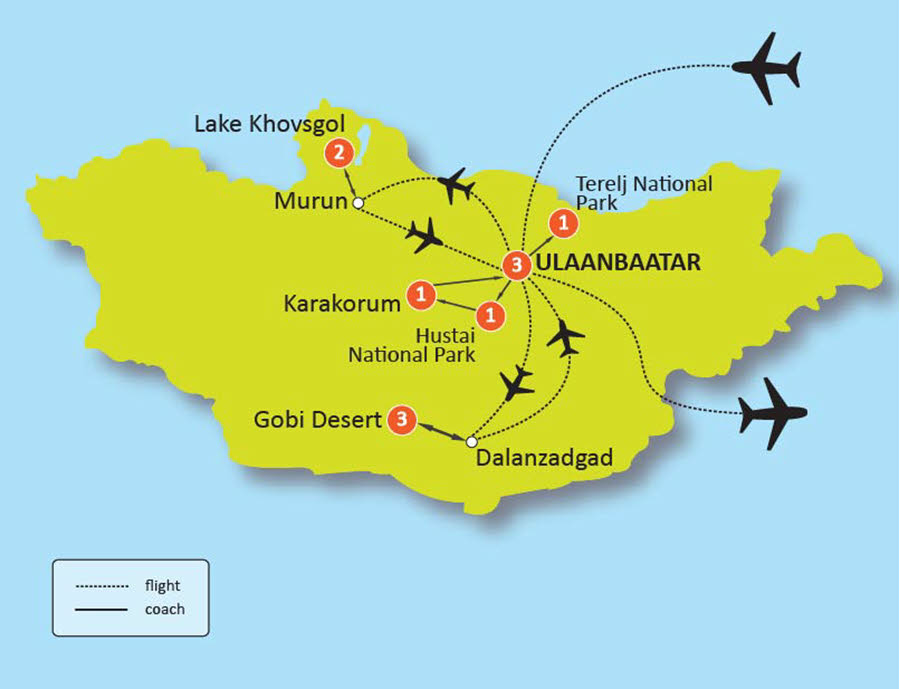 12-Day Best Of Mongolia Luxury Tour