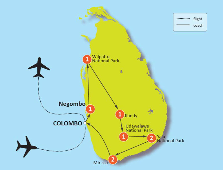 9-DAY SRI LANKA WILDLIFE TOUR