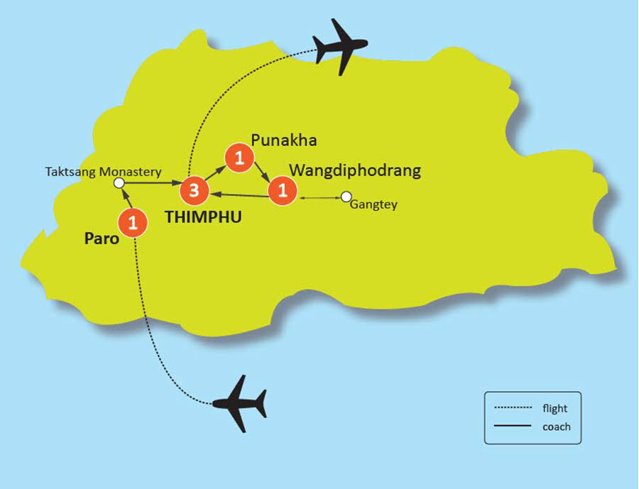 7 DAY SHANGRILA'S DELIGHT CULTURAL TOUR IN BHUTAN
