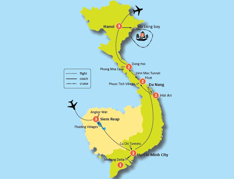 17-DAY CAMBODIA AND VIETNAM DISCOVERY TOUR