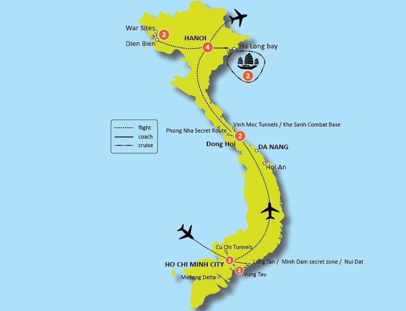 17-DAY VIETNAM BATTLEFIELD TOUR