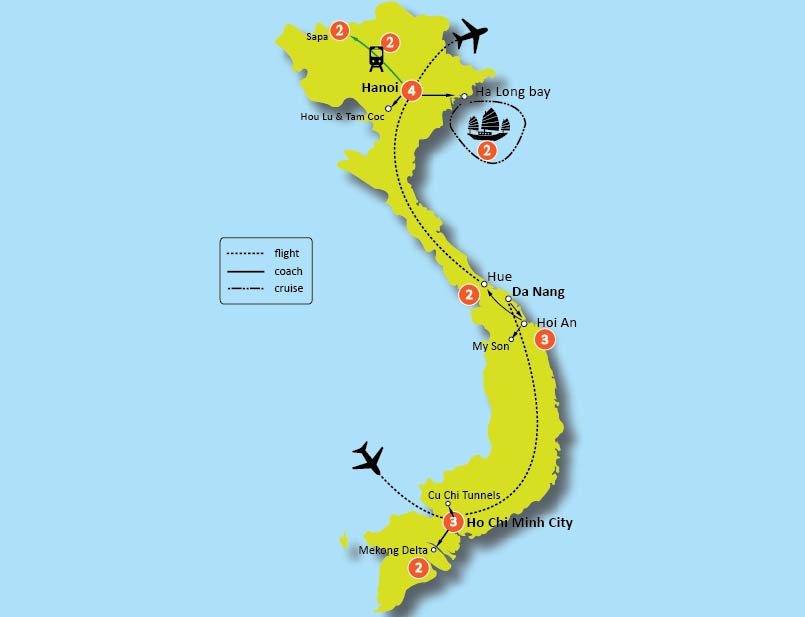 21-Day The Best Of Vietnam Tour