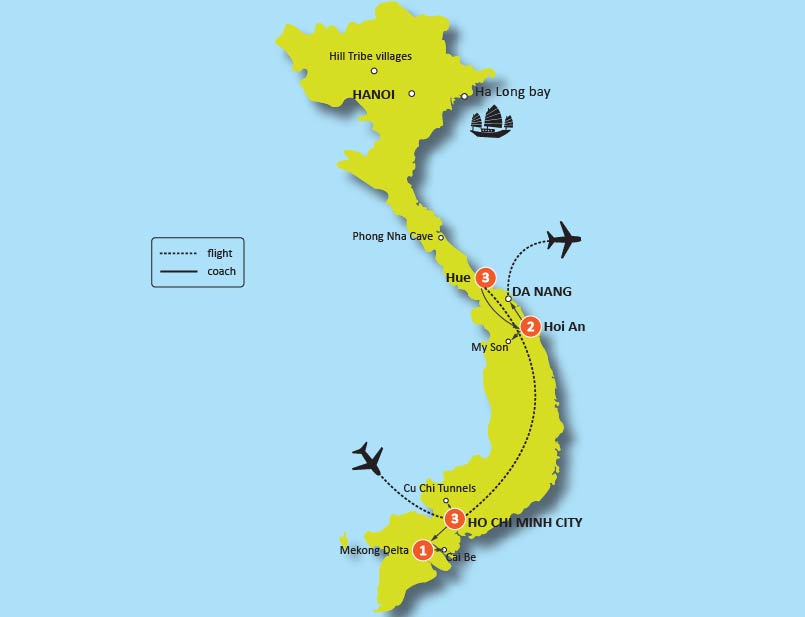 10-Day Vietnam Historical School Tour - Southern to Central